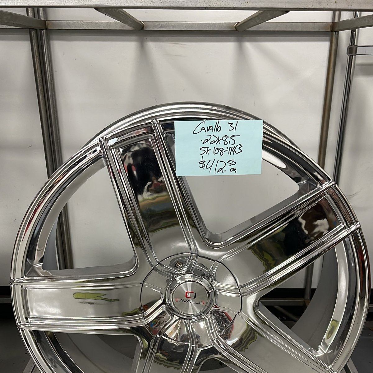 Cavallo 31 22"x8.5" Wheel