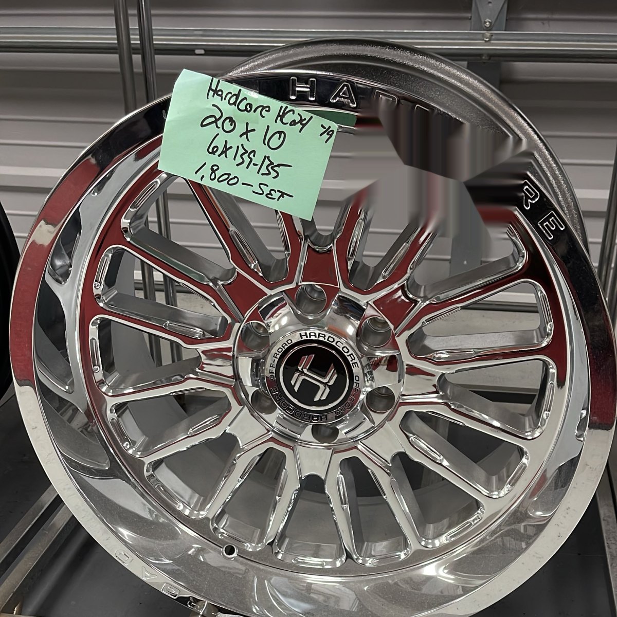 Hardcore HC24 20"x10" Wheel