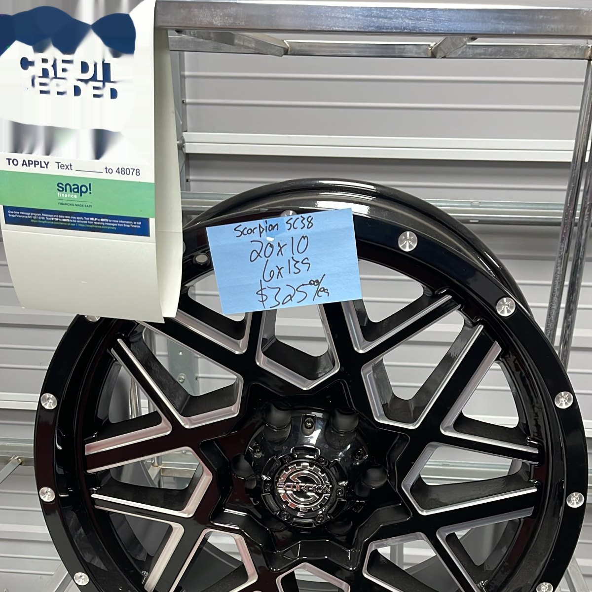 Scorpion SC38 20"x10" Wheel